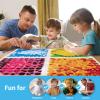 Art3d 11.8x11.8 Textured Liquid Sensory Flooring Tiles, Interactive Glossy Fusion Play Mats for Kids, Toddler, Teens, Stress Relief & Calming Toys, 6pcs per Set view 2