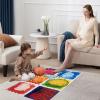 Art3d 11.8x11.8 Textured Liquid Sensory Flooring Tiles, Interactive Glossy Fusion Play Mats for Kids, Toddler, Teens, Stress Relief & Calming Toys, 6pcs per Set view 4