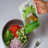 BeanVIVO 6-Pack Salad Protein Booster - Organic Lentils & Quinoa, fully cooked and seasoned, delivering a burst of taste and 10g of protein-packed goodness in every pouch 5oz view 3