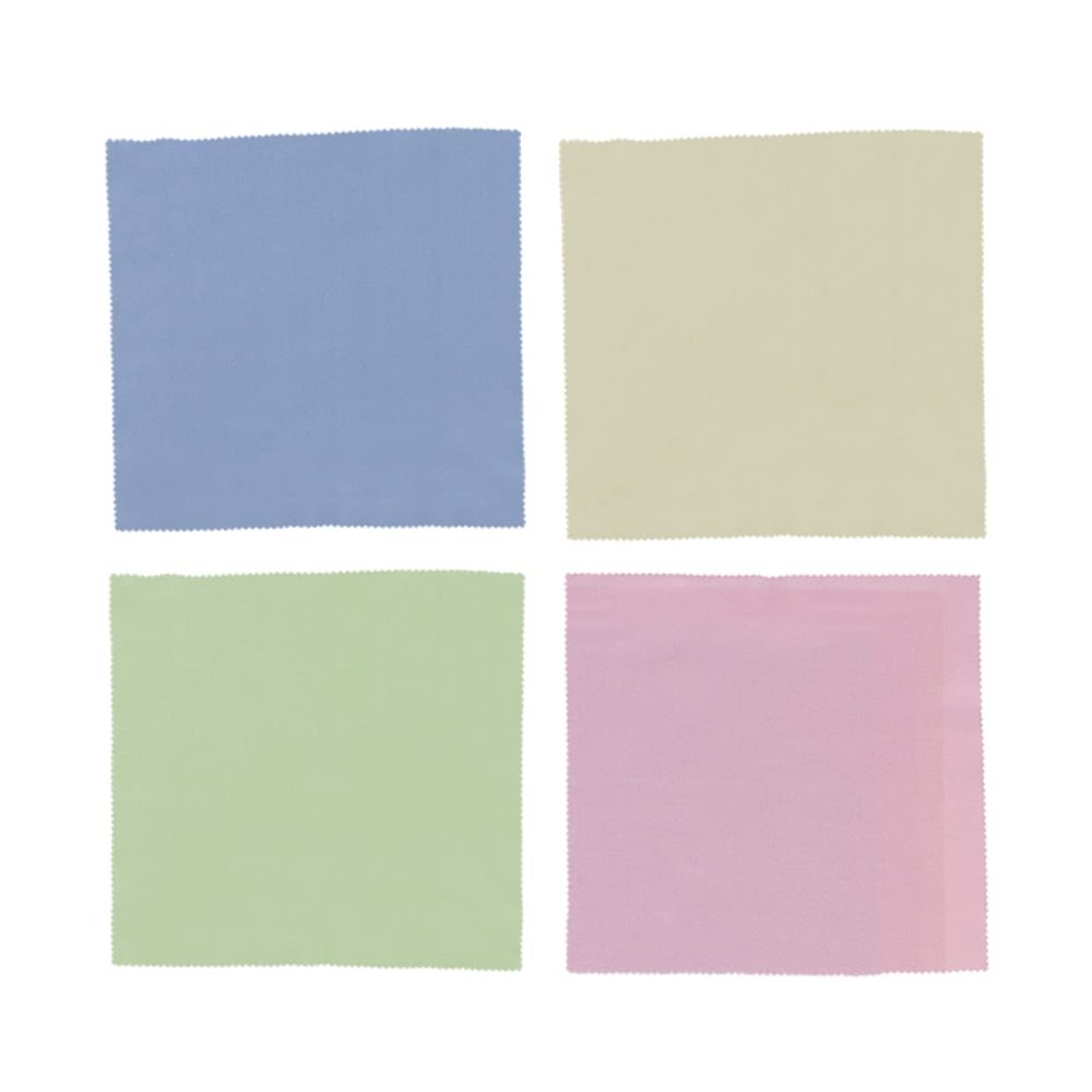 25Pcs Microfiber Cleaning Cloth for Eyeglasses and Delicate Surfaces