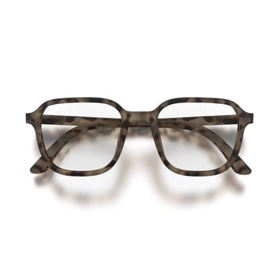 LONDON MOLE Hollywood thin lightweight reading glasses | Sleek square frame | Contemporary minimal style | Men and women