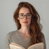 LONDON MOLE Hollywood thin lightweight reading glasses | Sleek square frame | Contemporary minimal style | Men and women view 2