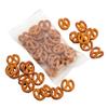 24 oz. Bulk 48 Piece Clear Salted Pretzel Knot Twists Fun Packs view 1
