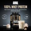Animal 100% Whey Protein Powder Whey Blend for Pre Workout or Post Workout, Recovery, Anytime Low Sugar Protein Boost Meal Replacement with BCAA Branched Chain Amino Acids Cookies & Cream, 4 lb view 2