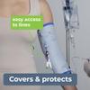 Mighty Well PICCPerfect PICC Line Cover: Soft Touch Double Layer PICC Line Arm Cover | Solid Lavender, Small view 3