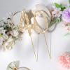 BAHABY Gold 40th Birthday Cake Topper Rhinestones Cake Decorations for 40th Birthday Party view 3