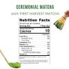 Satoen Authentic Japanese Ceremonial Grade Matcha Powder - Ceremonial Matcha Green Tea Powder from 100% Spring Premium First Harvest - Crafted for Matcha Straight Tea (100g) view 2