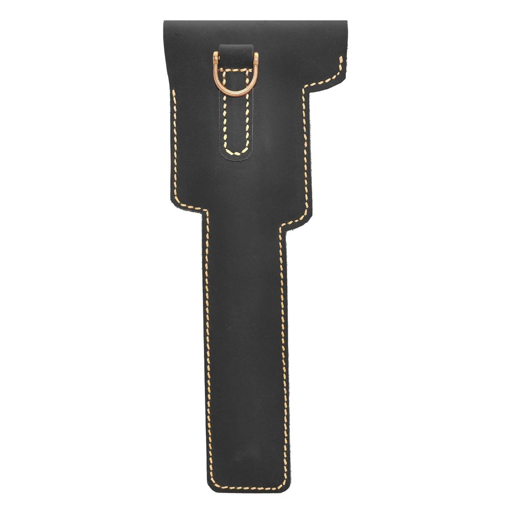 Turbosnail Leather Caliper Holster, Tool Case Sheath, Leather Vernier Caliper Cover, Vernier Caliper Case, Handmade Vernier Caliper Storage, For6 inch calipers (Black)