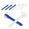 Gogogmee 8pcs Portable Dual-Head Tooth Cleaning Brush Small Hard Toothbrush for Adults Boy Girl Travel-Friendly Design Includes White Brushes for Teeth Braces view 1