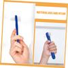 Gogogmee 8pcs Portable Dual-Head Tooth Cleaning Brush Small Hard Toothbrush for Adults Boy Girl Travel-Friendly Design Includes White Brushes for Teeth Braces view 3