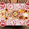 Grencian 96Pcs Crab Birthday Party Decorations, Serve 24 view 2
