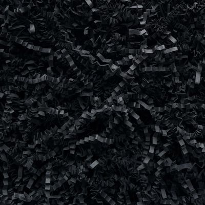 2LB Black Crinkle Paper Filler Crepe Confetti for Gift Wrapping Birthdays Weddings Valentines Day Holiday Party Favors Decorations