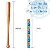 Merture Blue Wrapping Paper Roll Sports Themed - Mini Roll - Ball Game Design Gift Wrap Paper for Birthday, Baby Shower, Gender Reveal Party, League Winning Celebration - 17In X 32.8Ft view 3