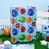 Merture Blue Wrapping Paper Roll Sports Themed - Mini Roll - Ball Game Design Gift Wrap Paper for Birthday, Baby Shower, Gender Reveal Party, League Winning Celebration - 17In X 32.8Ft view 4
