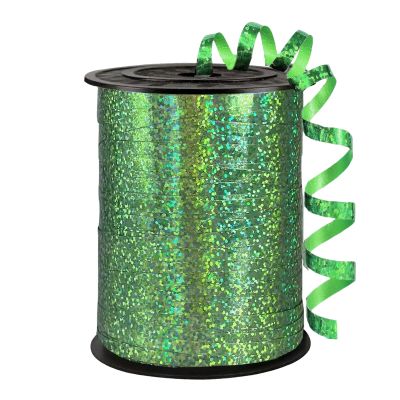 500 Yards Green Laser Curling Ribbon,1/5" Holographic Curly Ribbons,Curling Shiny Ribbon for Gifts Package Wrapping, Party Festival Art Craft Decor,Florists, Weddings,Bows,Crafts wrap