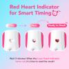 Easy@Home Smart Timing Pregnancy Test: Accurate Early hCG Detection - Fast Results & Easy to Use At-Home Tests with Love Heart Indicator | 5 Pack view 2