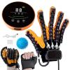 GAOXIAO Finger and Hand Function Rehabilitation Trainer Robot Rehab Gloves for Stroke Hemiplegia Recovery Equipment, Rehab Hand Exerciser Training Trainer Arthritis Finger Orthosis B Right S view 1