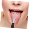 Healeved Stainless Steel Tongue Scraper Set Oral for Fresh Breath Tongue Coating Cleaning Set view 2