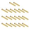 COSMEVIVI 20pcs Diy Shoelace Accessories Metal Cap Rope Buckle Tips for Shoelace Strings view 1