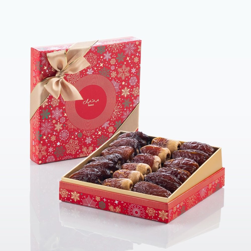 Bateel Snowfall Red Gift Set Premium Signature Collection