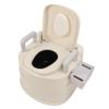 Potty Chair for Adults, Adjustable Height Bedside Commode Toilet Bedside Mobile Toilet with Handles Portable Commode Commode Chair for Seniors Disabilities Maternity (Style1) view 3