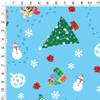 Sesame Street Holiday Footprints in the Snow Pattern Gift Wrap Wrapping Paper Rolls view 3