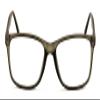 V.W.E. Men XL wide reading glasses clear lens optical reader Anti Blue Blocker UV 150mm (Full Reader - Grey, 1.50, x) view 1