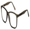 V.W.E. Men XL wide reading glasses clear lens optical reader Anti Blue Blocker UV 150mm (Full Reader - Grey, 1.50, x) view 2