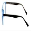 V.W.E. Men XL wide reading glasses clear lens optical reader Anti Blue Blocker UV 150mm (Full Reader - Blue, 1.50, x) view 3