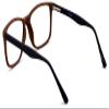 V.W.E. Men XL wide reading glasses clear lens optical reader Anti Blue Blocker UV 150mm (Full Reader - Brown, 1.75, x) view 3