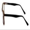 V.W.E. Men XL wide reading glasses clear lens optical reader Anti Blue Blocker UV 150mm (Full Reader - Brown, 1.75, x) view 4