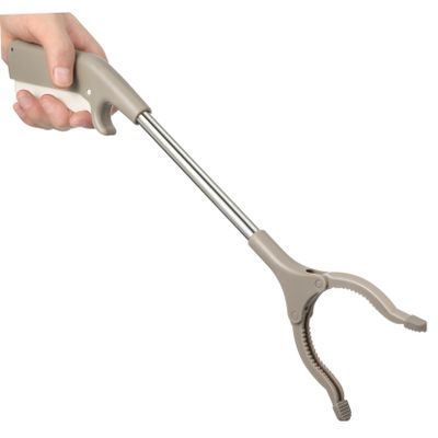 COSMEVIVI Garbage Cramp Iron Sanitory Clamp Stainless Steel Trash Clamp Handle for Sanitary Workers