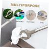 COSMEVIVI Garbage Cramp Iron Sanitory Clamp Stainless Steel Trash Clamp Handle for Sanitary Workers view 3