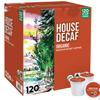 TC- KS Coffee Organic House Decaf K-Pods, 120-count (pack of 1) view 1