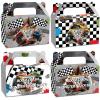 12Pcs Gray Monster Truck Treat Boxes Smash and Crash Monster Truck Birthday Party Decorations Racing Themed Favor Gift Boxes Race Cars Goodie Box for Kids Boys Birthday Party Supplies 6 x 3 x 3.6 view 1