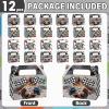 12Pcs Gray Monster Truck Treat Boxes Smash and Crash Monster Truck Birthday Party Decorations Racing Themed Favor Gift Boxes Race Cars Goodie Box for Kids Boys Birthday Party Supplies 6 x 3 x 3.6 view 3