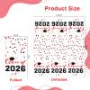 2026 Graduation Disposable Paper Napkins, Guest Dinner Hand Towels for College School Grad Class Congrats Celebration, Cocktail Party Decorations (40, Red & Black) view 2