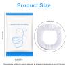 100 Pack Disposable Toilet Seat Covers for Travel Public Toilet Hospital,Portable Waterproof (Individual Package) view 2