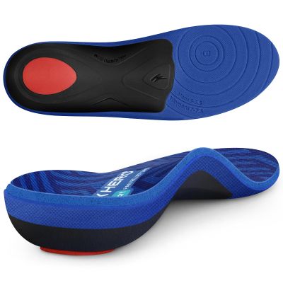WalkHero Plantar Fasciitis Insoles High Arch Support for Standing All Day
