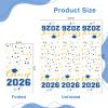 2026 Graduation Disposable Paper Napkins, Guest Dinner Hand Towels for College School Grad Class Congrats Celebration, Cocktail Party Decorations (40, Blue & Gold) view 2