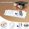 2026 Graduation Disposable Paper Napkins, Guest Dinner Hand Towels for College School Grad Class Congrats Celebration, Cocktail Party Decorations (40, Blue & Black) view 4