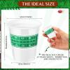 FoldTier 100 Pcs 2 oz Football Shot Glasses Disposable Football Shot Cups view 2