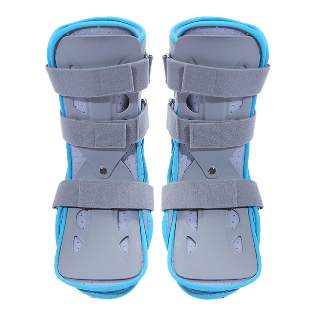 SFKLYU Ankle Support Stabilizer Brace Adjustable Ankle Support Brace After Surgery Foot Fixation for Ankle Sprain, Broken Toe, Protection and Healing,A Pair,S