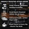 Lonestar - Freshly Roasted After Your Order Specialty Grade, Low Acid, Artisanal Medium to Dark Roast Coarse Ground Bean Coffee, No Bitterness, Ethically Sourced, 12OZ Compostable Bag view 2