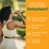 Country Farms Refreshers, Super Greens and Electrolytes, Essential Minerals and Superfoods, Hydration Support, Promotes Natural Energy, with Fiber, Pia Colada, 30 Servings view 3