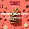 Monkey Brittle Healthy Snacks, Crispy Plant-Based Treats for Kids & Adults, Vegan & Gluten-Free, All-Natural Snack for School, Sports, Camping & On-the-Go (Pack of 6), Strawberry Banana Crunch view 2