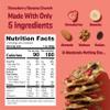 Monkey Brittle Healthy Snacks, Crispy Plant-Based Treats for Kids & Adults, Vegan & Gluten-Free, All-Natural Snack for School, Sports, Camping & On-the-Go (Pack of 6), Strawberry Banana Crunch view 3