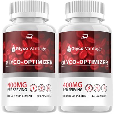 Glyco Vantage Capsules - GlycoVantage Advanced Supplement, All Natural Formula to Maintain Healthy Levels, Maximum Strength Daily Formula, Glyco Ventage Capsules Reviews (2 Pack - 120 Capsules)