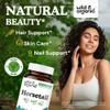 Wild & Organic Horsetail Herb Capsules 800 mg - Hair, Skin & Nail Support with Horsetail Extract Supplement - 60 Vegan Capsules - 30 Days Supply - No Fillers, Non-GMO view 2