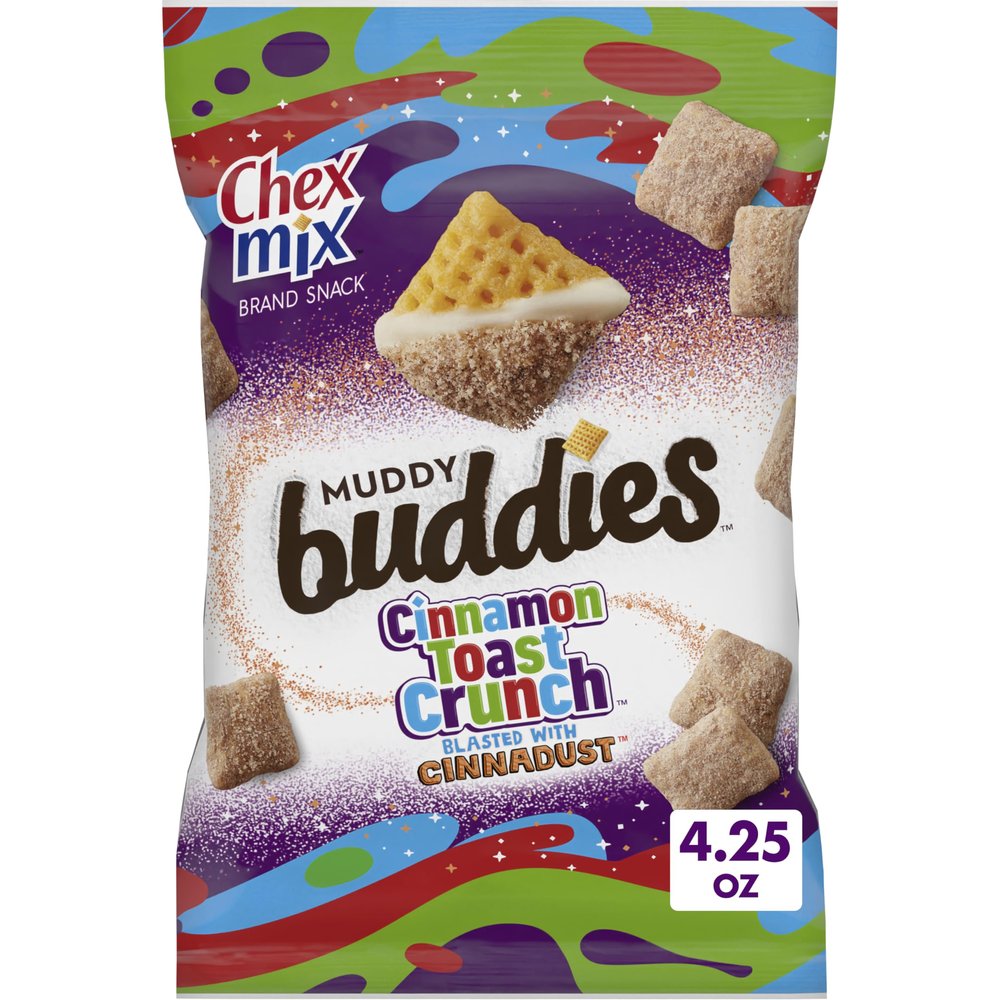 Chex Mix Muddy Buddies Cinnamon Toast Crunch Snack Mix, 4.25 OZ
